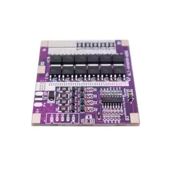 OLT 4S 40A 16.8V Balanslı Lityum Batarya BMS (Mor PCB)
