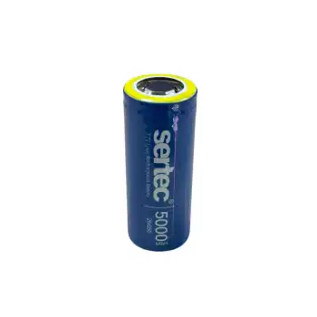 Sertec ICR26650 Li-Ion 3.7V 5000mAh 3C Şarjlı Pil