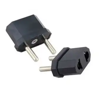 SİYAH AMERİKAN FİŞ STANDART ÇEVİRİCİ VE FİŞ UZATICI