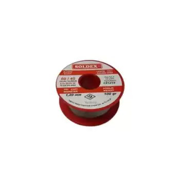Soldex Sn60 Pb40 1.2 Mm Lehim Teli 100 gr