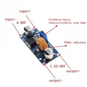 XL4015 Voltaj Düşürücü Modül (5 Amper)