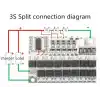 3S 100A Balanslı BMS Kartı - 12.6V Li-ion Lityum Pil Şarj Koruma Devresi