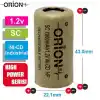 Orion 1.2V Ni-Cd SC 1800mAh Şarj Edilebilir Pil - HP