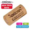 Orion 1.2V Ni-Cd SC 2200mAh Şarj Edilebilir Pil - HP