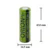 Orion 1.2V Ni-Mh 4/5AA 1500mAh Şarj Edilebilir Pil
