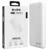 S-Link IP-G12N 10.000mAh MicroUSB + TYPE-C Beyaz Taşınabilir Pil Şarj Cihazı Powerbank