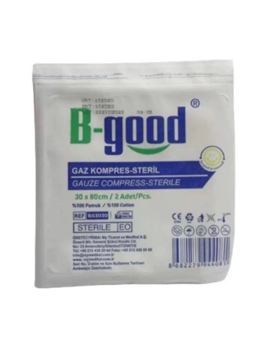 B-Good Steril Gz Kompres 30cm x 80cm 10lu