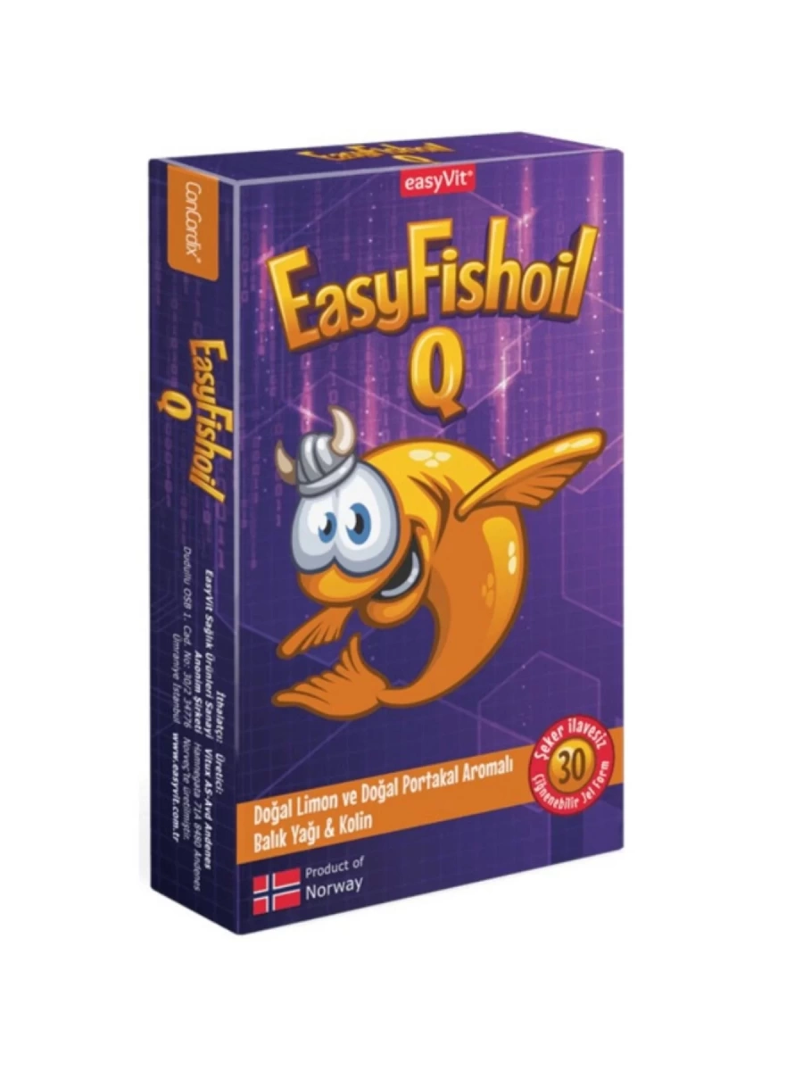 Easyvit Easy Q Kids Çiğnenebilir Jel 30 Lu