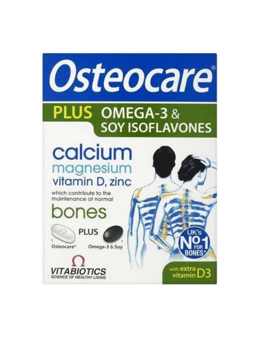 Vitabiotics Osteocare Plus Omega 3 Takviye Edici Gıda 84 Tablet