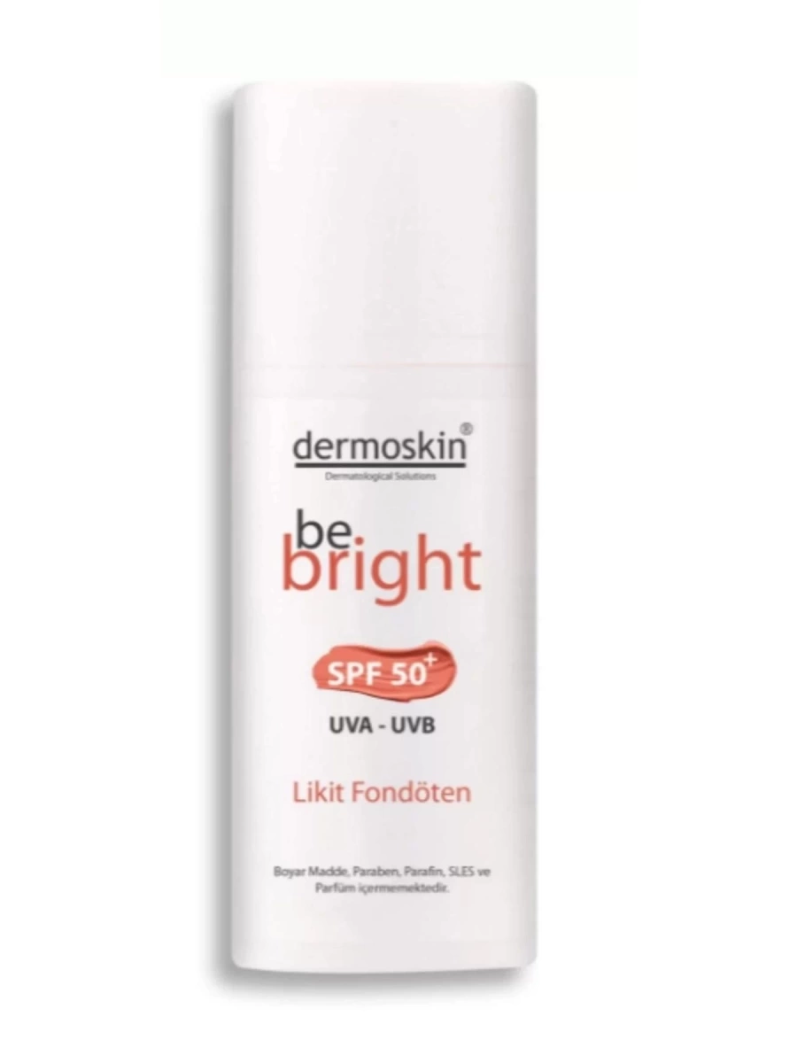 Dermoskin Be Bright Likit Fondöten Medium SPF50 33 ml