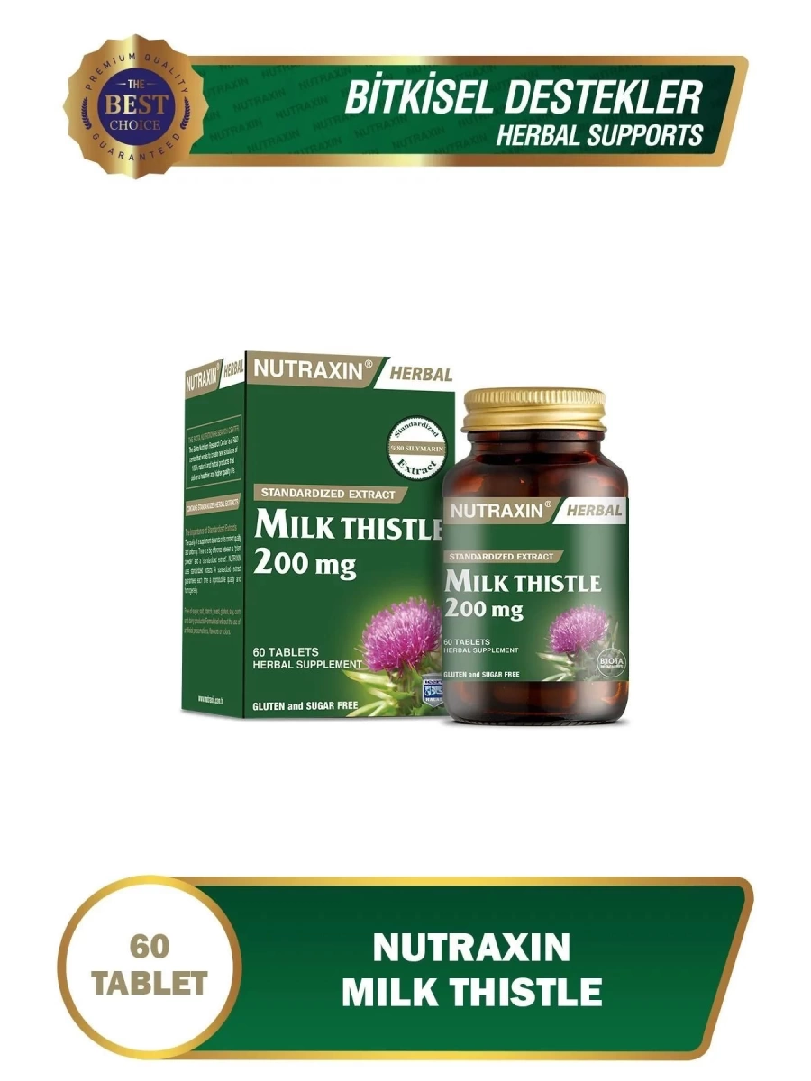 Nutraxin Milk Thistle 60 Tablet