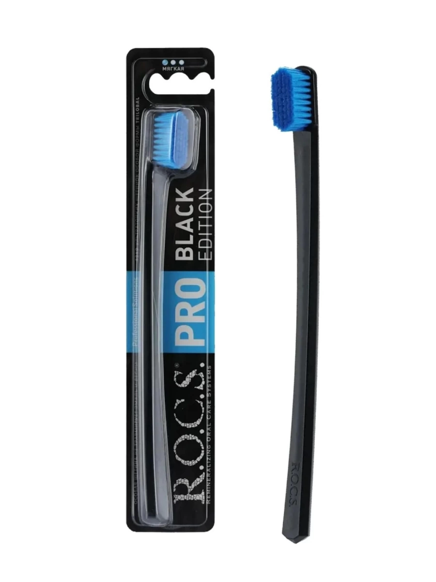 Rocs Pro 5940 Ultra Soft Diş Fırçası -Siyah Mavi