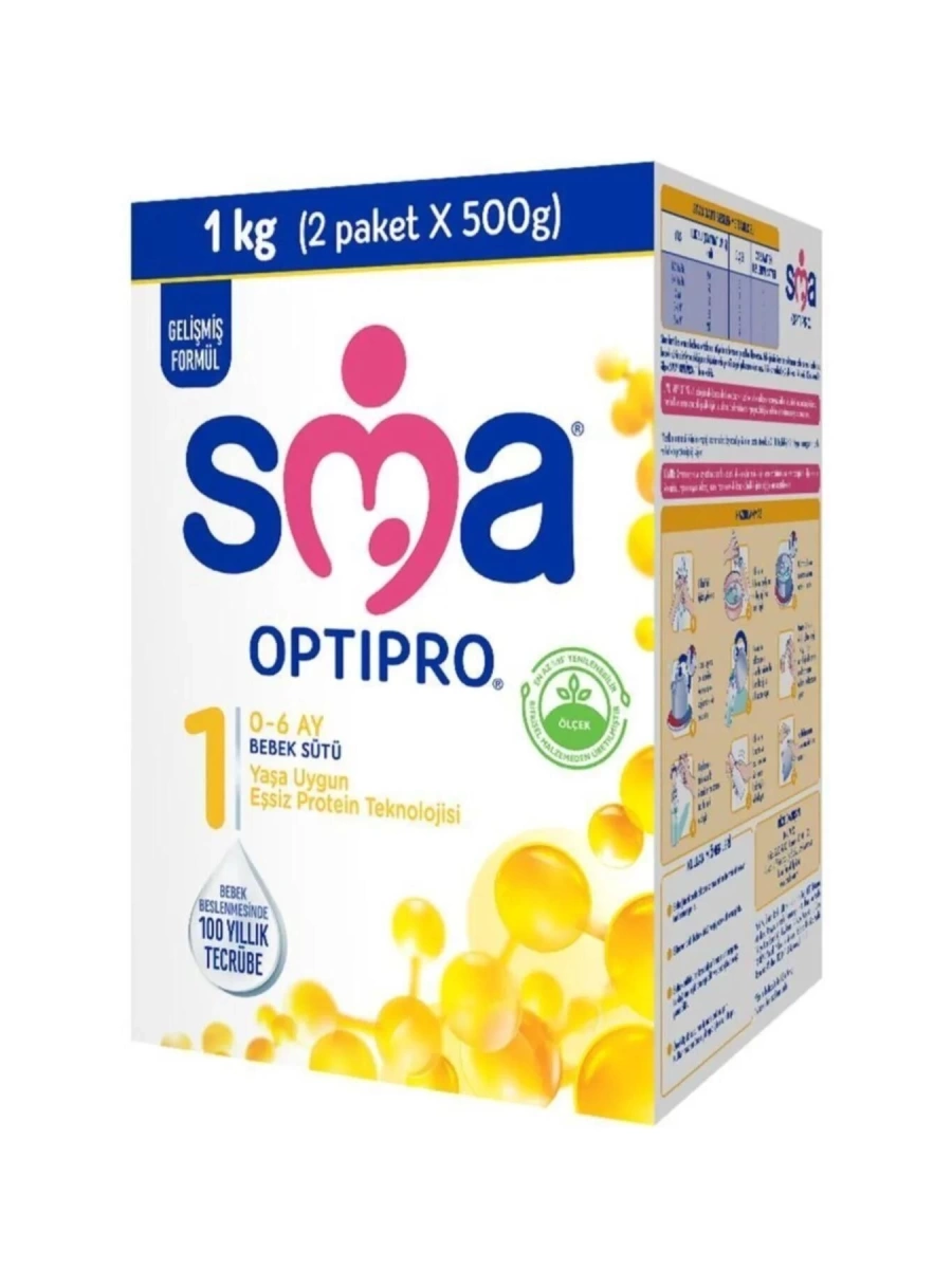 SMA 1 Optipro Bebek Devam Sütü 1000 gr