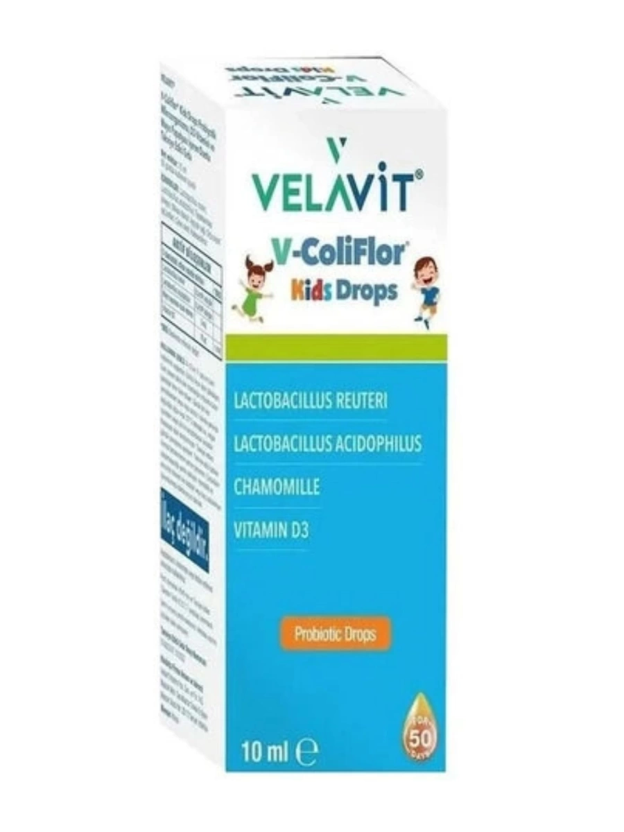 Velavit V-Coliflor Kids Drops 10 ml