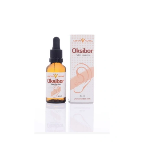 Abfen Oksibor Kulak Damlası 30 Ml