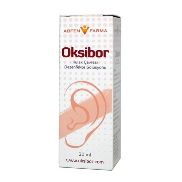 Abfen Oksibor Kulak Damlası 30 Ml
