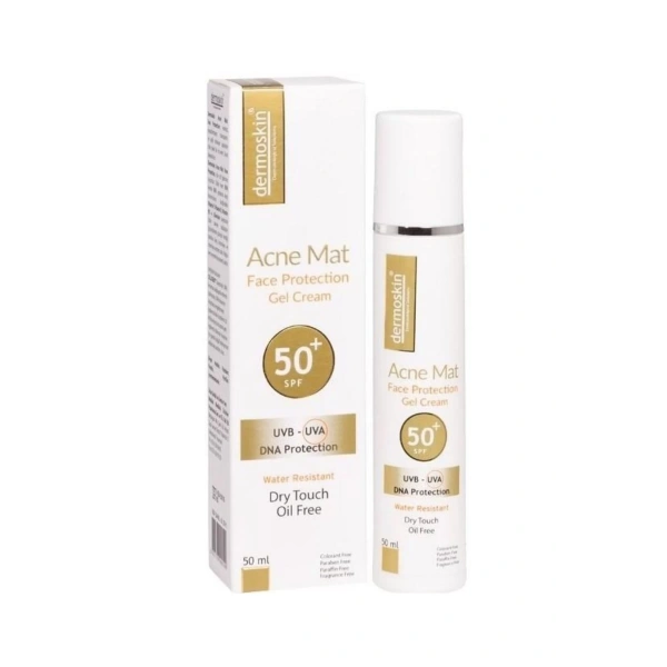 Dermoskin Akne Mat Yüz Koruma Jel Kremi 50+ Faktör 50ml