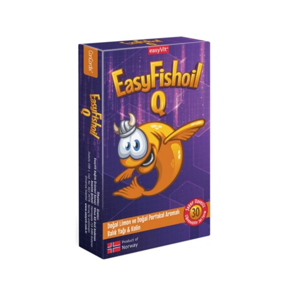 Easyvit Easy Q Kids Çiğnenebilir Jel 30 Lu