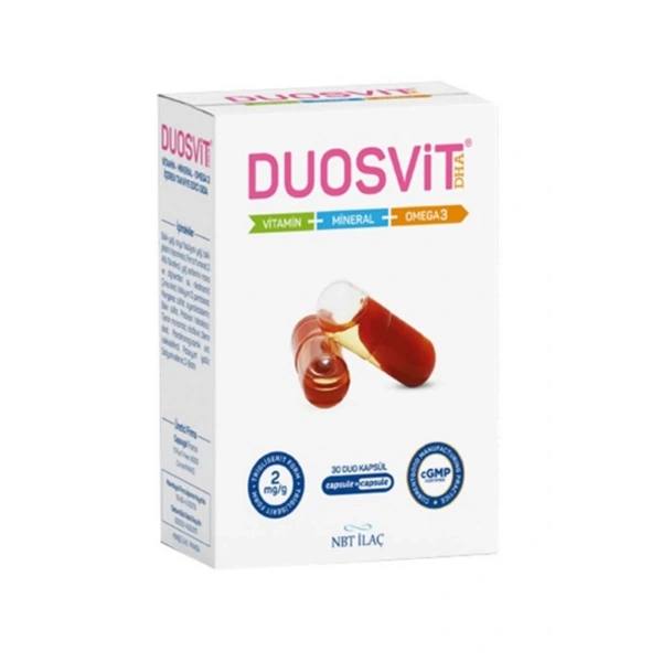 Nbt İlaç Duosvit Dha 30 Duo Kapsül