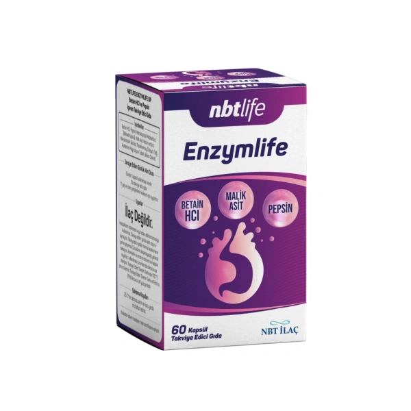 NBT Life Enzymlife 60 Kapsül