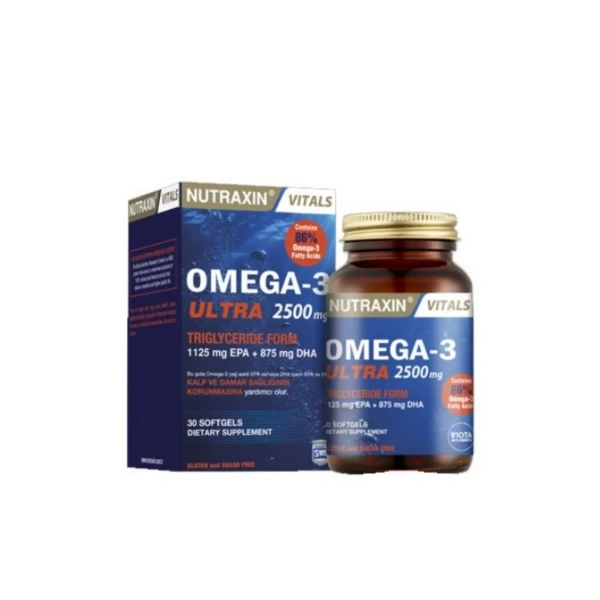 Nutraxin Omega-3 Ultra 2500 Mg 30 Softjel