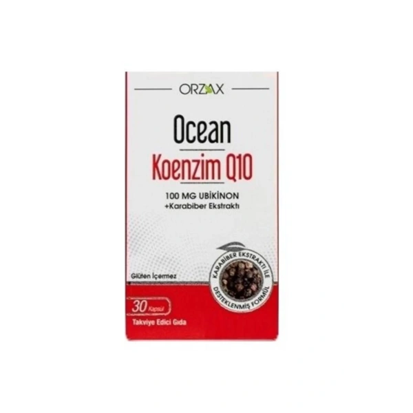Ocean Koenzim Q10 100 Mg 30 Kapsül