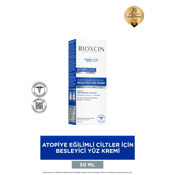 Bioxcin Atopicare Yüz Kremi 50 ml