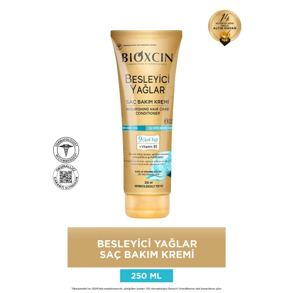 Bioxcin Besleyici Yağlar Saç Bakım Kremi 250 ml
