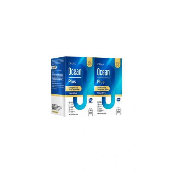 Ocean Plus 1200 mg 50+50 Softjel Kapsül - 1 Alana 1 Hediye