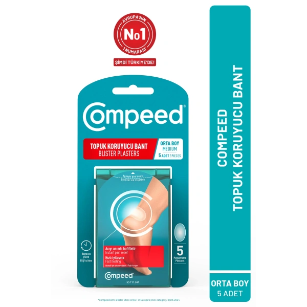 Compeed Topuk Koruyucu Bant Orta Boy 5li