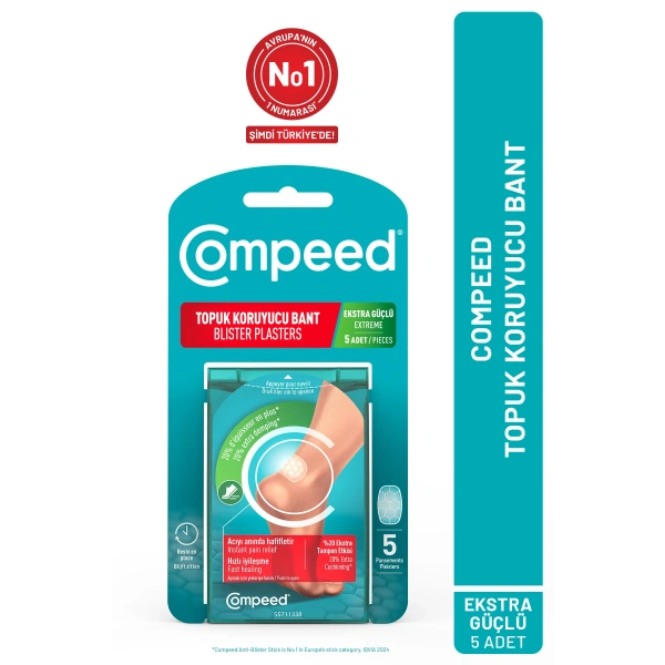 Compeed Topuk Koruyucu Bant Extra Güçlü 5li