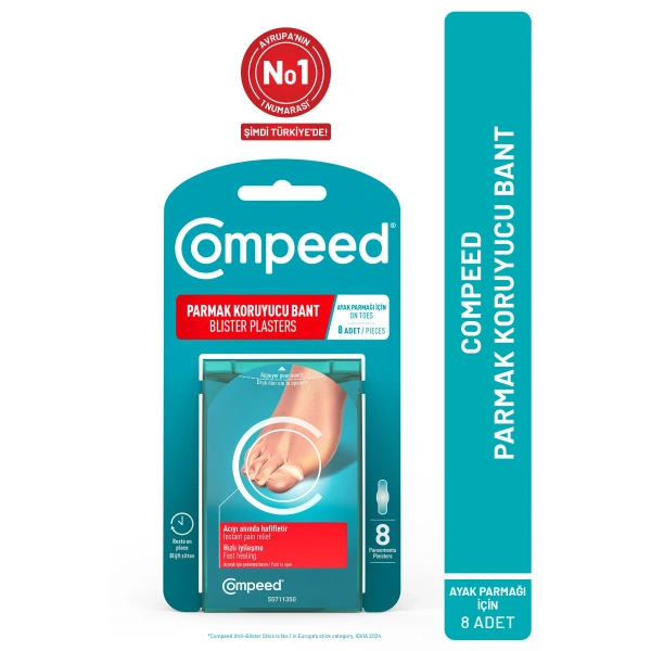 Compeed Ayak Parmağı Koruyucu Bant 8li