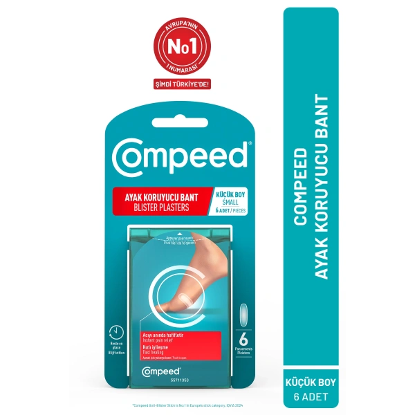 Compeed Ayak Koruyucu Bant Küçük Boy 6lı