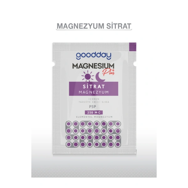 Goodday Magnesium Plus Sitrat 30 Saşe