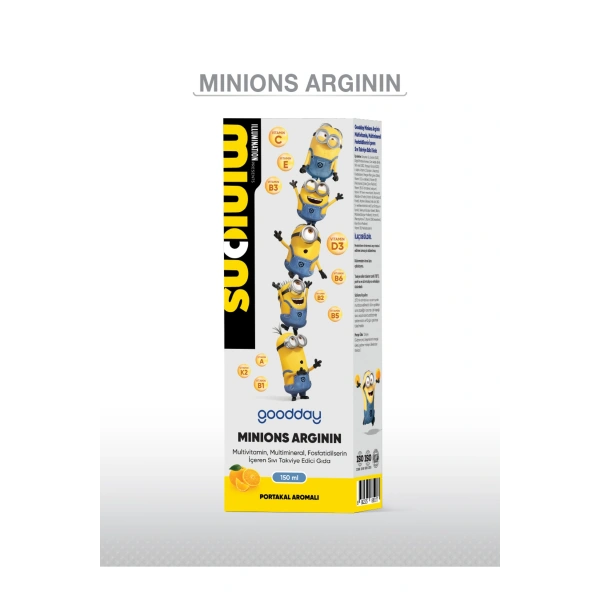 Goodday Minions Arginin Multivitamin Minarel Şurup 150 ml