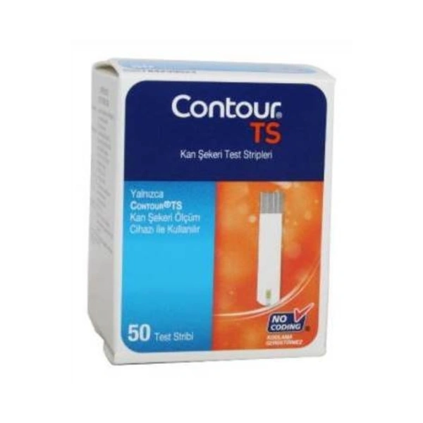 Co ntour T S Kan Şe keri Test Stripi 50li