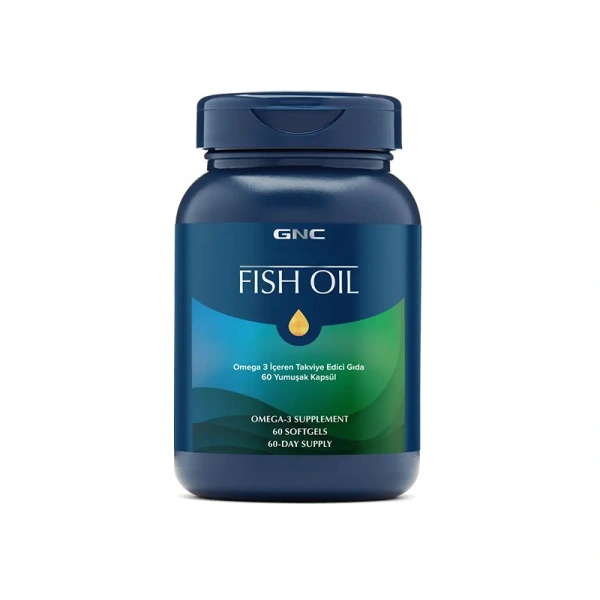GNC Fish Oil 60 Yumuşak Kapsül