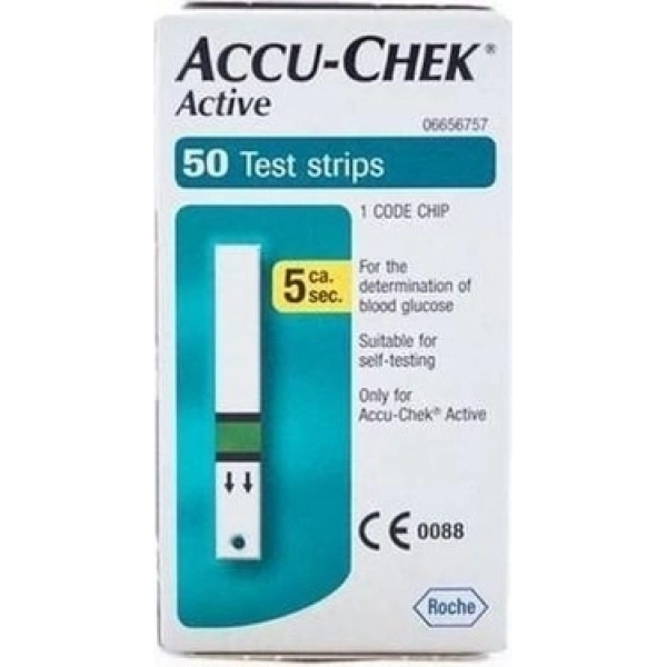 Accu-Chek Şeker Strip Active 50li