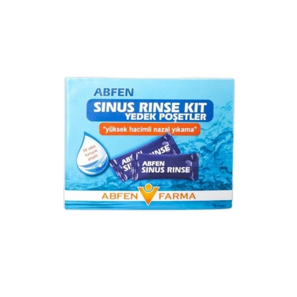 Abfen Sinüs Rinse Kit Yetişkin 50 Yedek Poşet