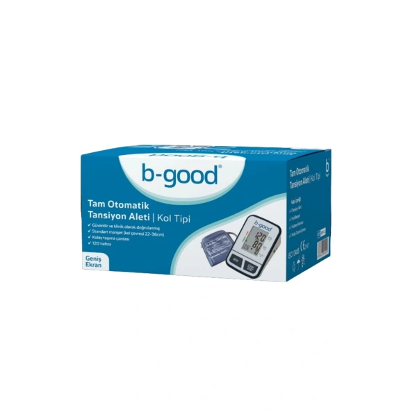 B-Good Tam Otomatik Hafızalı Tansiyon Aleti