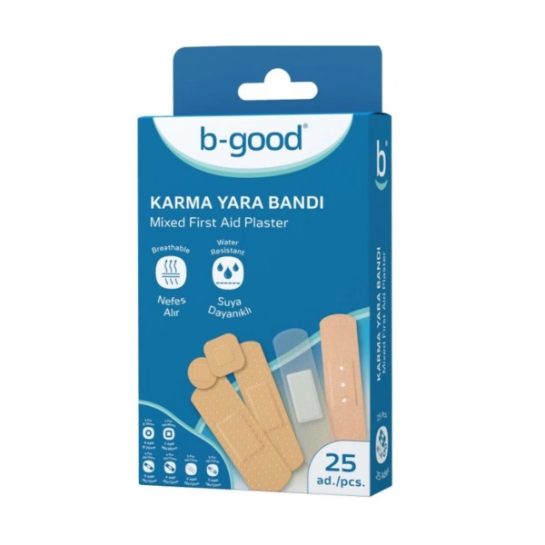 B-Good Yara Bandı Karma 25li