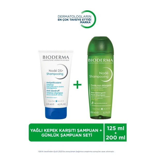 Bioderma Node Ds+ Cream Shampoo 125 ml + Bioderma Node Fluid Shampoo 200 ml
