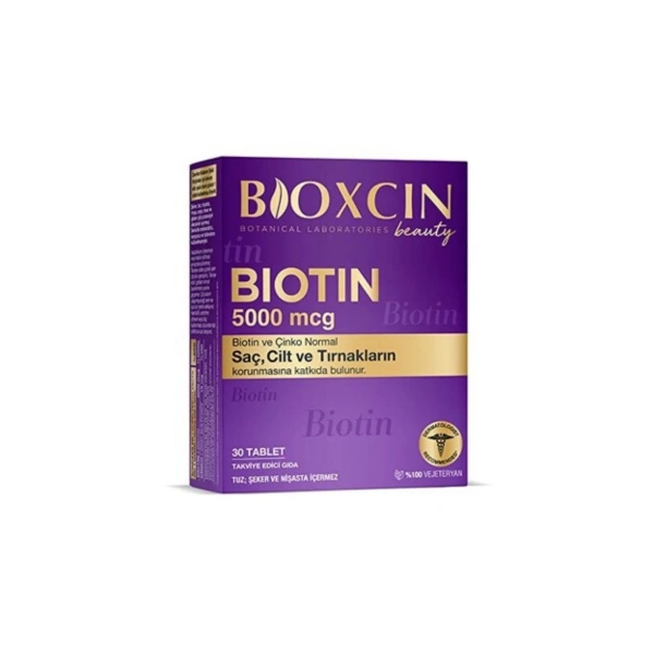 Bioxcin Biotin 5000 mcg 30 Tablet