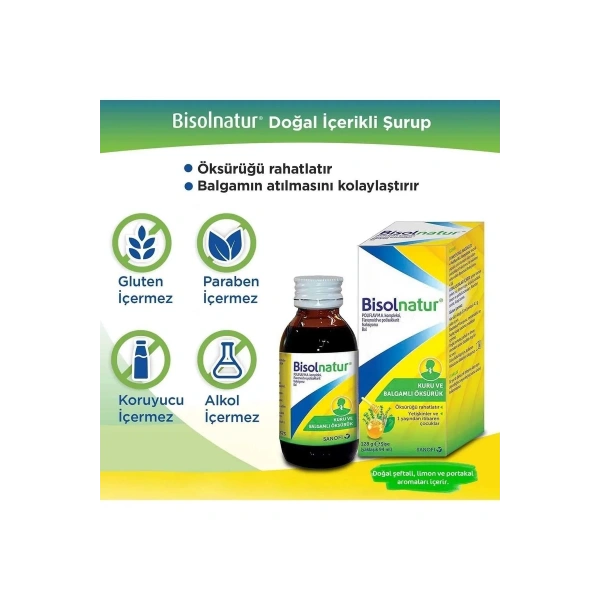 Bisolnatur Bitkisel Şurup 128 gr