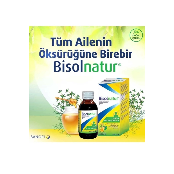 Bisolnatur Bitkisel Şurup 128 gr