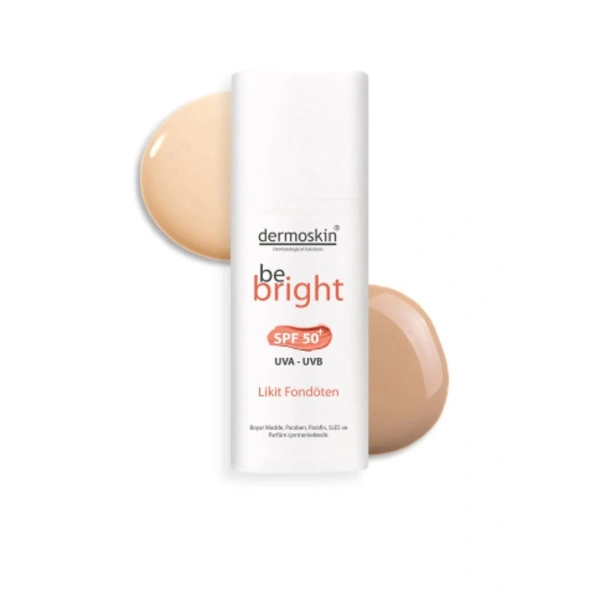 Dermoskin Be Bright Likit Fondöten Light SPF50 33 ml