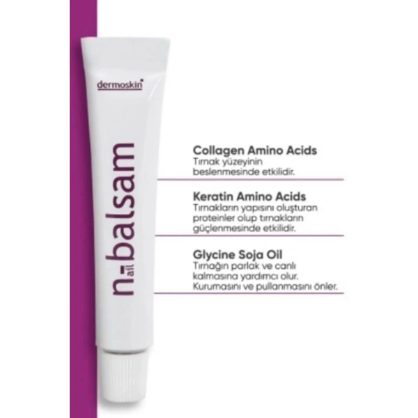Dermoskin N Balsam Tırnak Bakım Kremi 10 gr