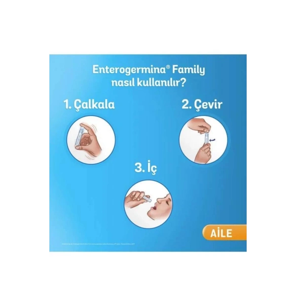 Enterogermina Family 5 ml x 20 Flakon Yeni Paketinde