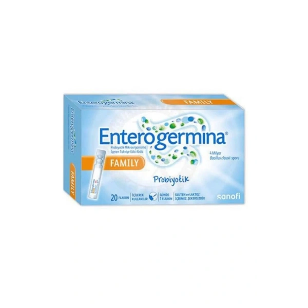 Enterogermina Family 5 ml x 20 Flakon Yeni Paketinde