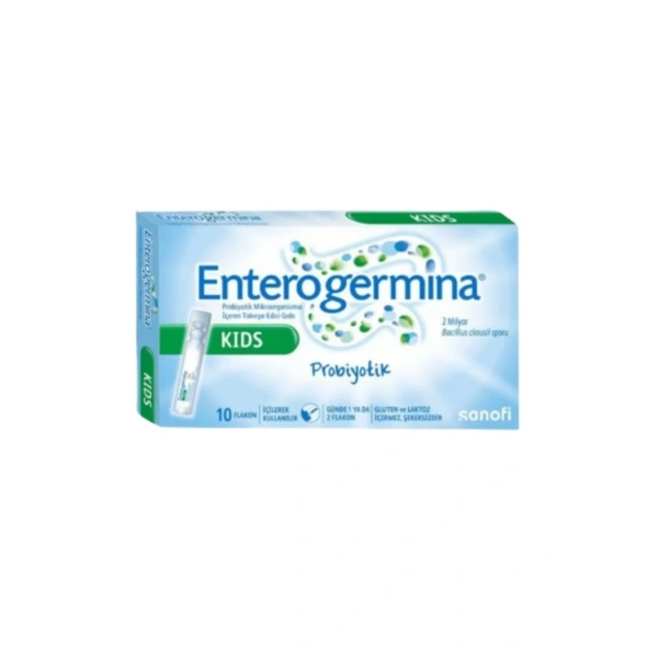 Enterogermina Kids 5 ml 10 Flakon Yeni Ambalaj